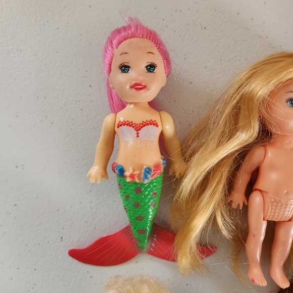 Lot of Toys Barbie McDonalds Sister Mermaid Dolls - Picture 8 of 8